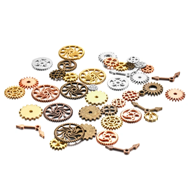 Craft Affaire Metal Gear Charms - Mix - 50g